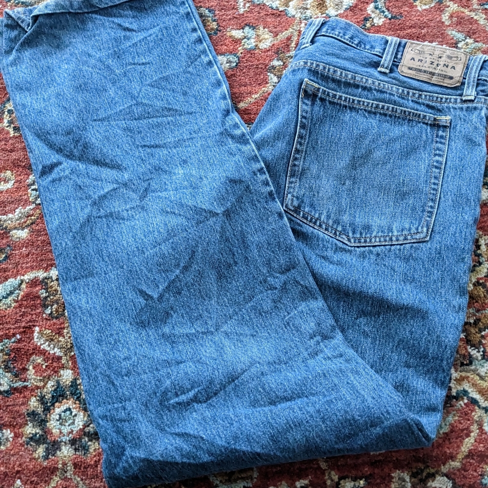 Men's Arizona Blue Jeans 40 Relaxed Fit